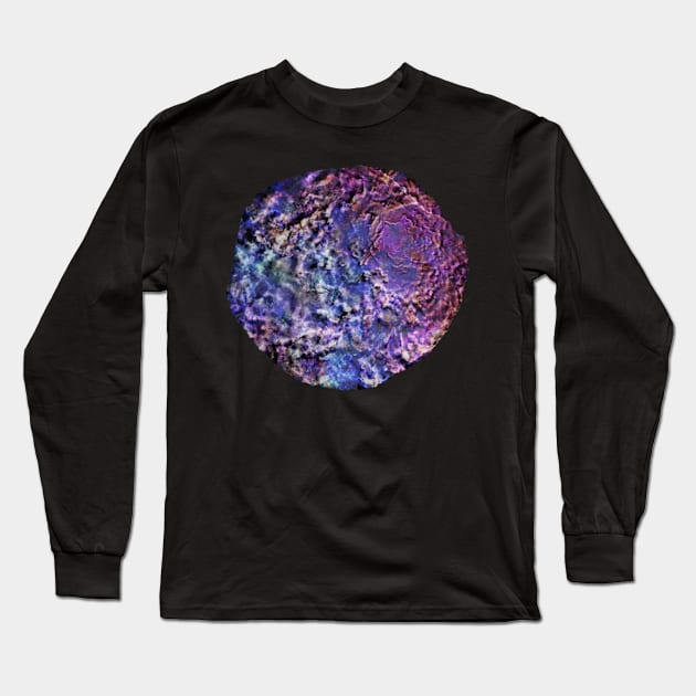 Space mineral Long Sleeve T-Shirt by Cleopsys